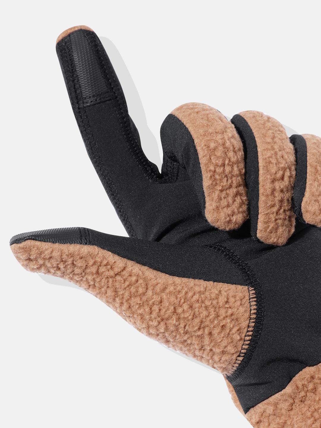 Columbia Women Brown Helvetia Sherpa Gloves