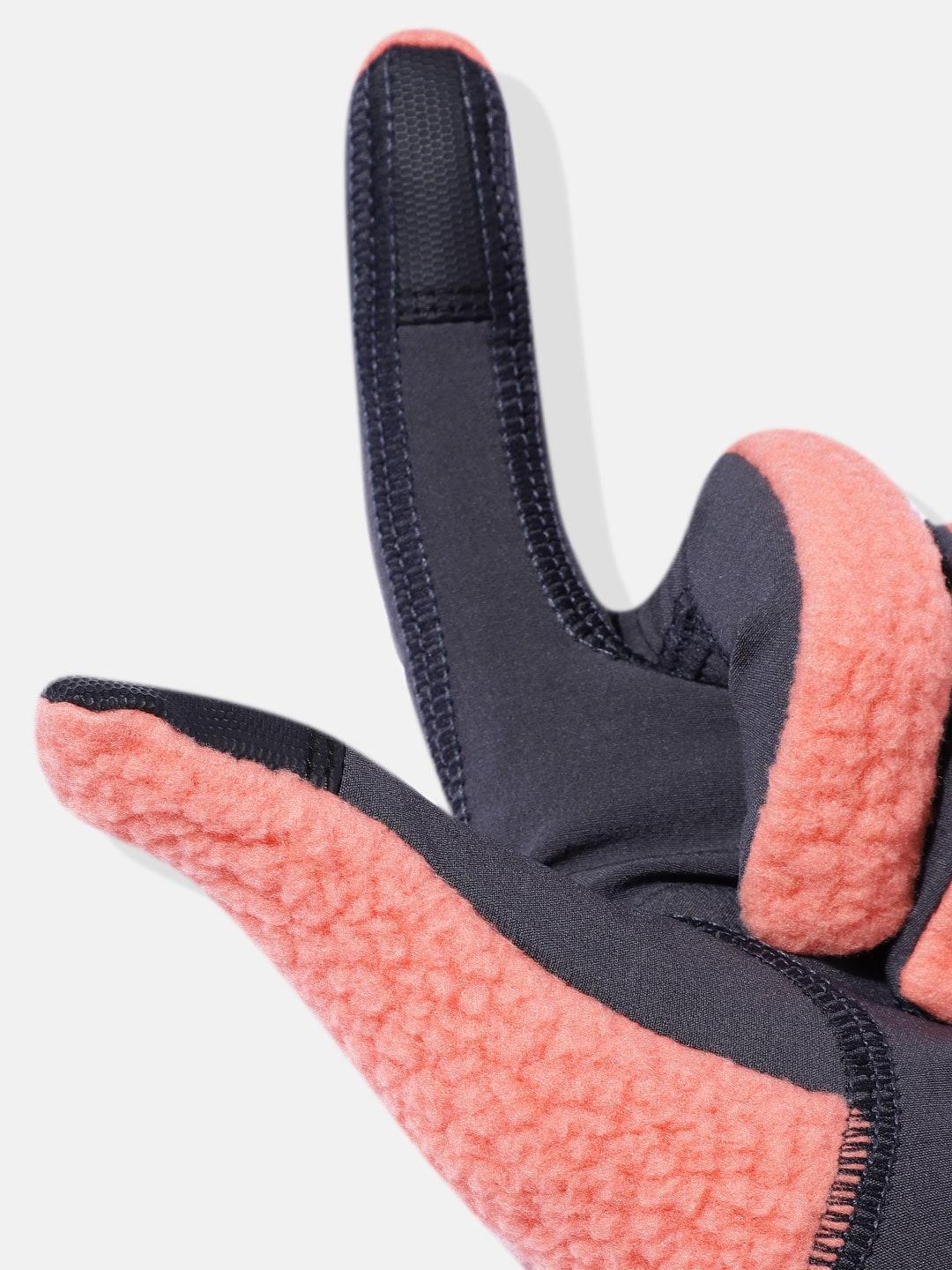 Columbia Women Orange Helvetia Sherpa Gloves