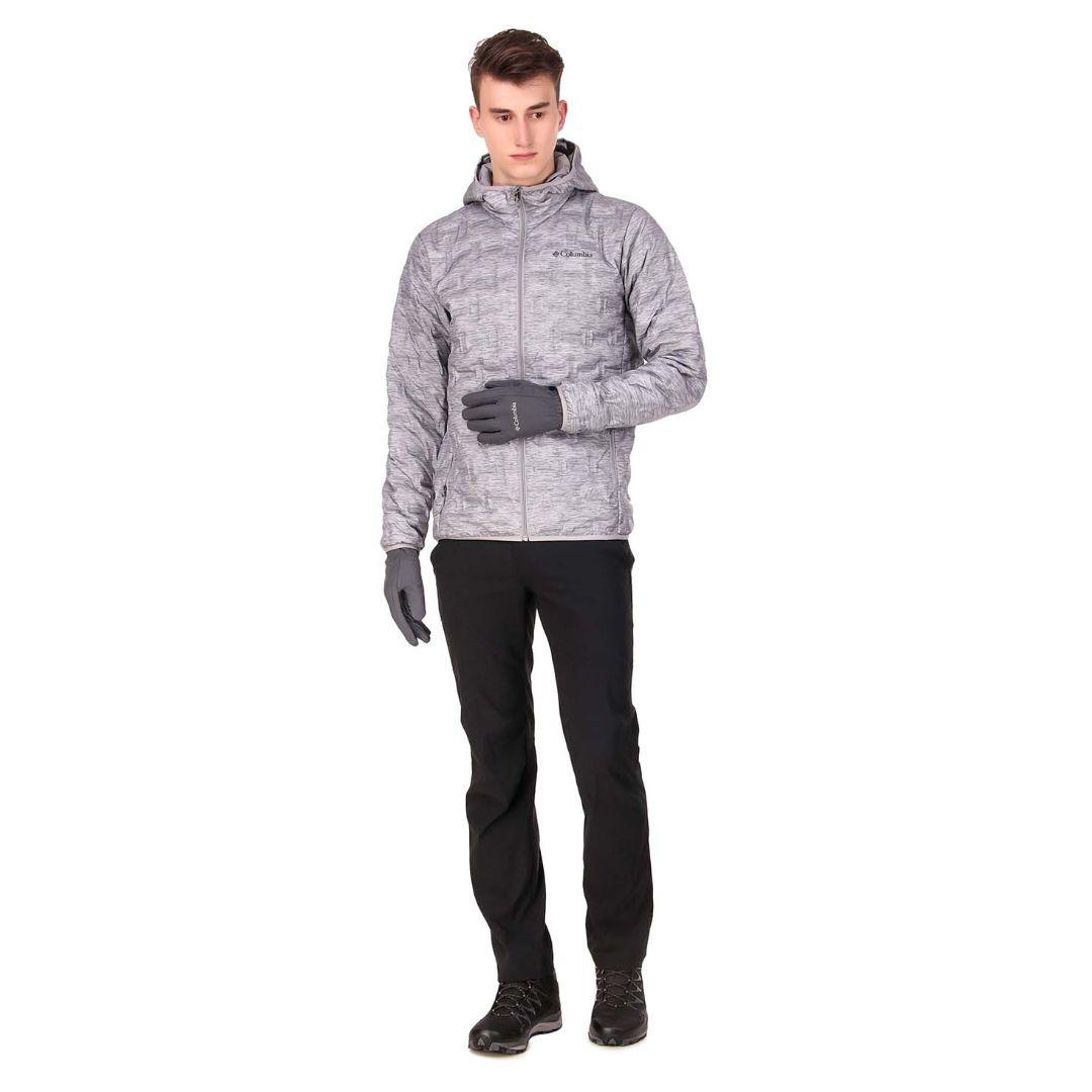 Columbia Men Grey M Ascender Softshell Gloves