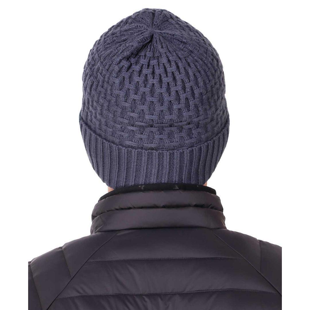 Columbia Unisex Navy Blue Hideaway Haven Cabled Beanie