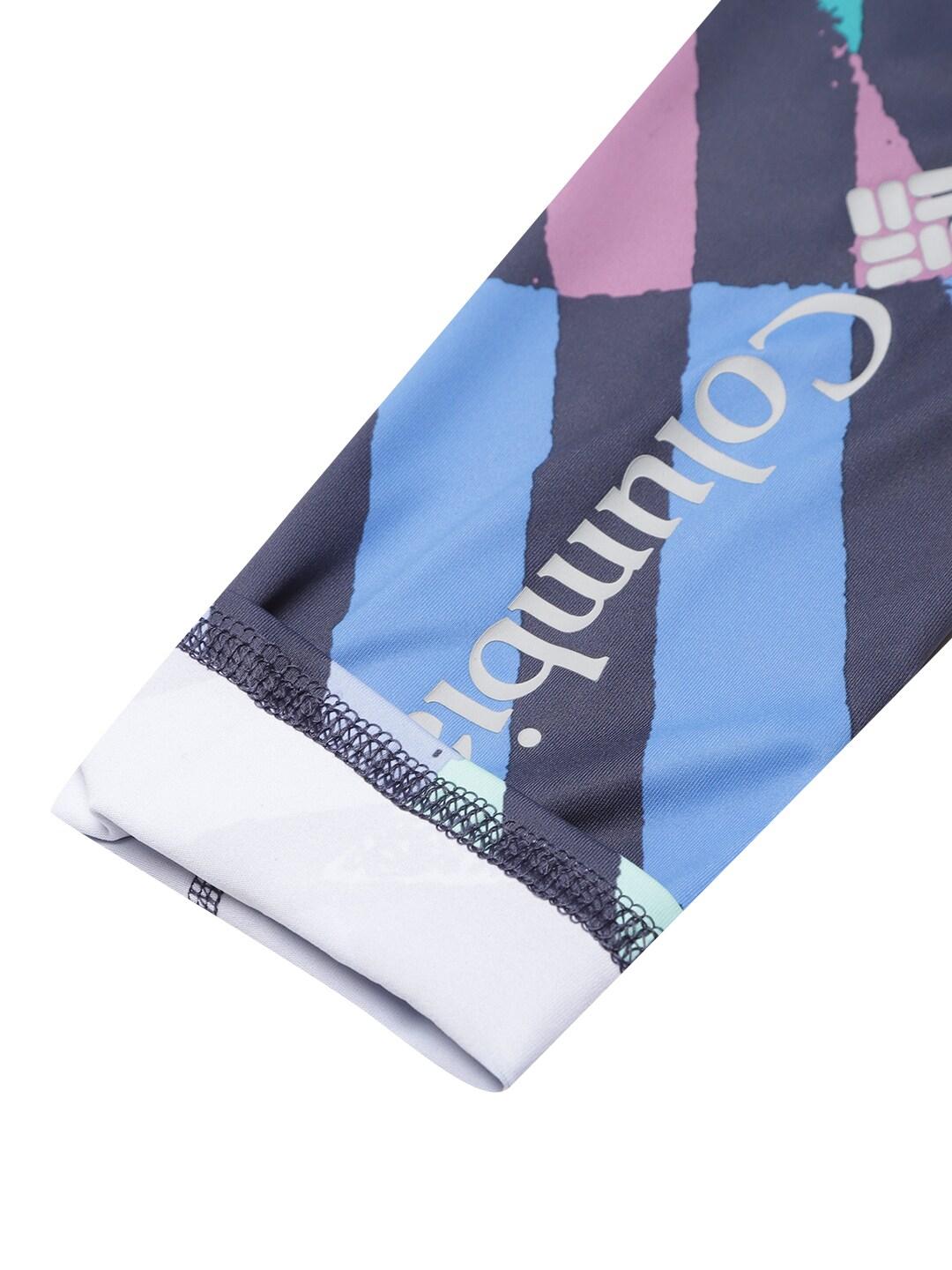 Columbia Unisex Blue Chill River Arm Sleeve (Sun Protection)