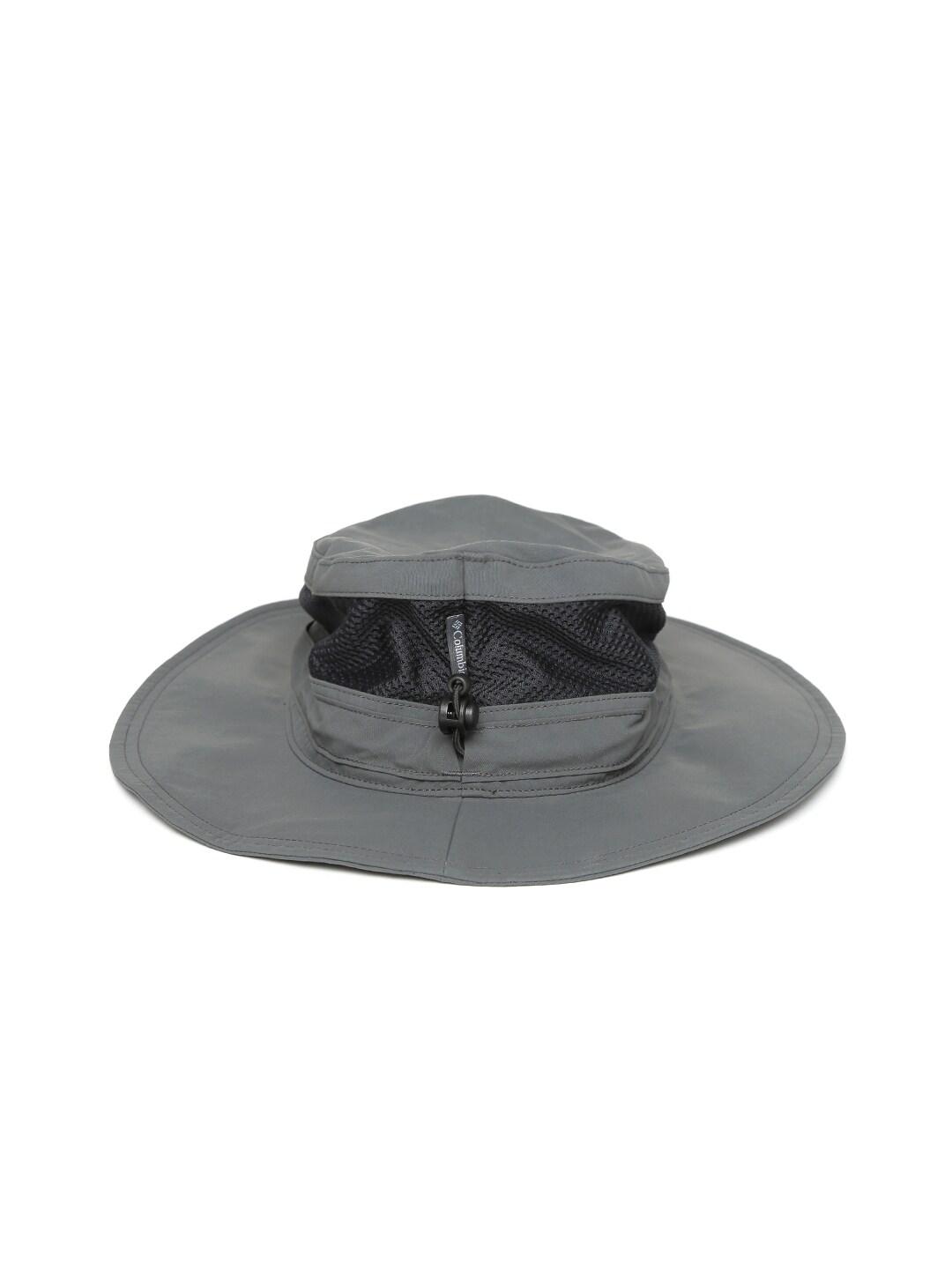 Columbia Unisex Grey Bora Bora Booney Hat with Effective Sun Protection