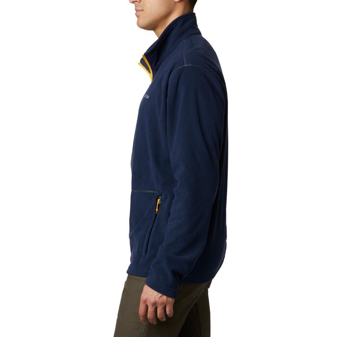 Columbia Men Blue Fast Trek Light Full Zip Fleece