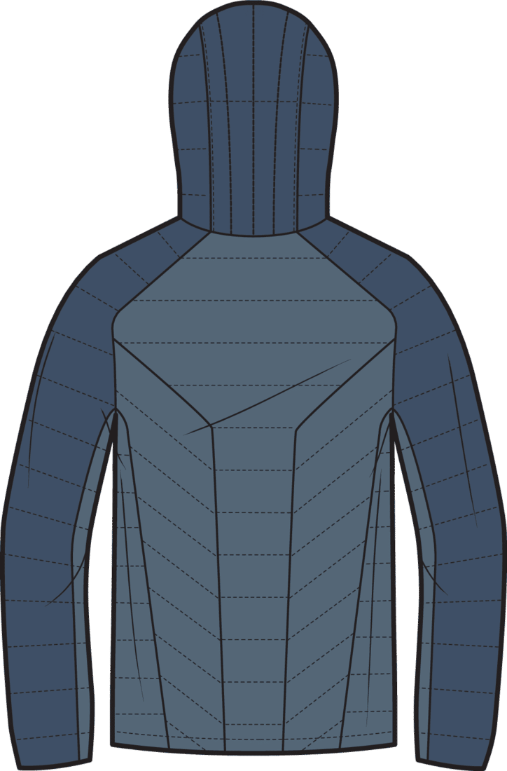 Columbia Men Blue Horizon Explorer Hooded Jacket