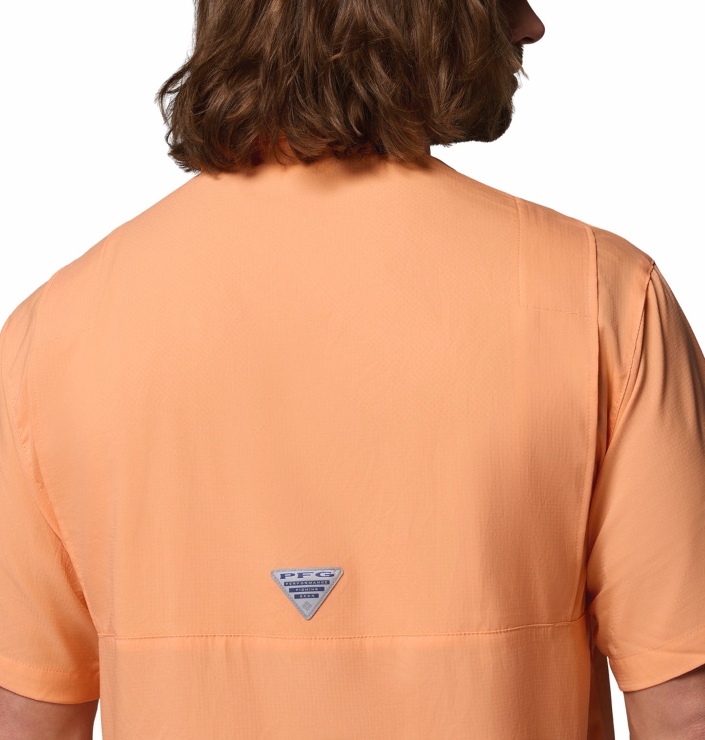 Columbia Men's Peach Omni-Shade Tamiami II Short Sleeve Shirt