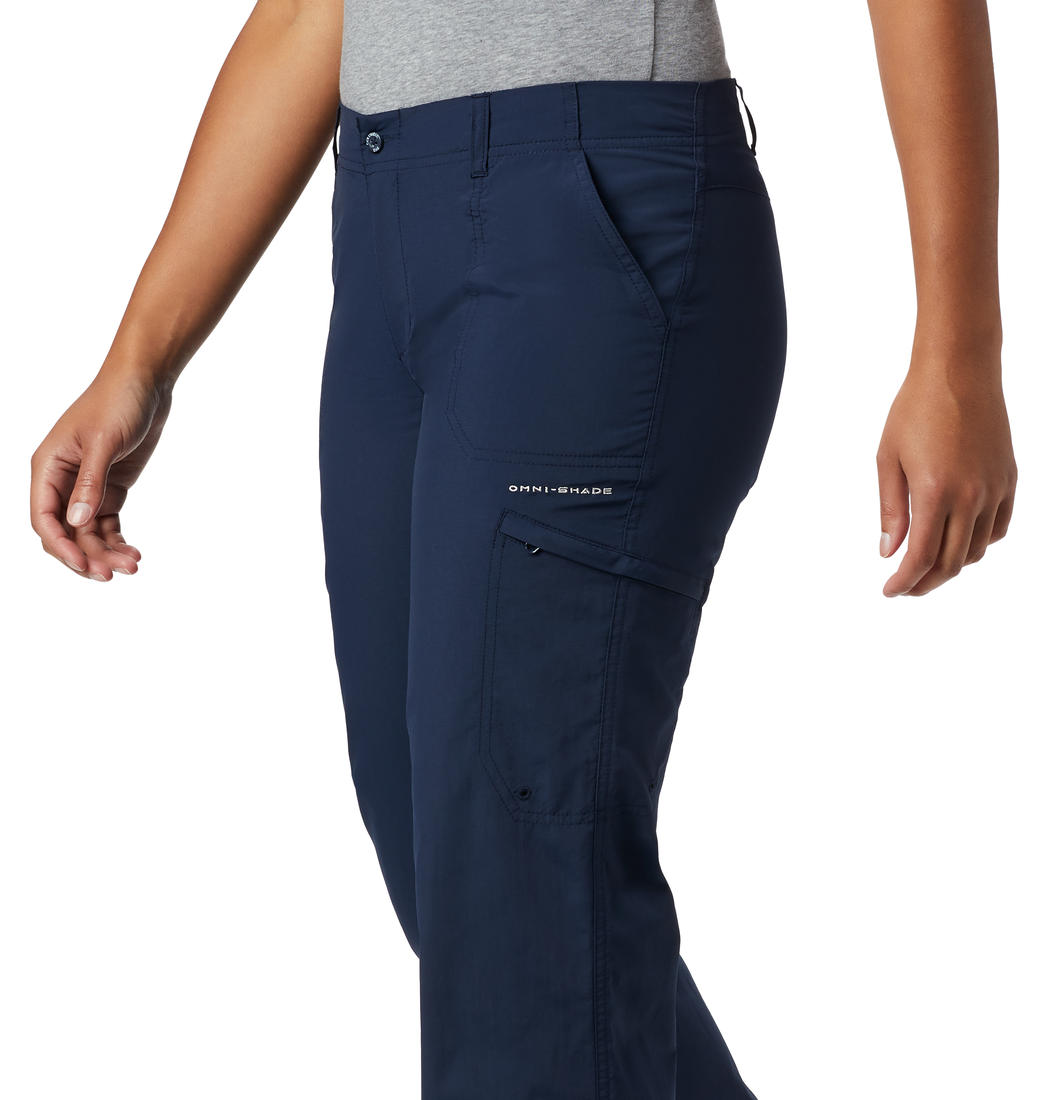 Columbia Women Blue Aruba Roll Up Pant (Sun Protection)