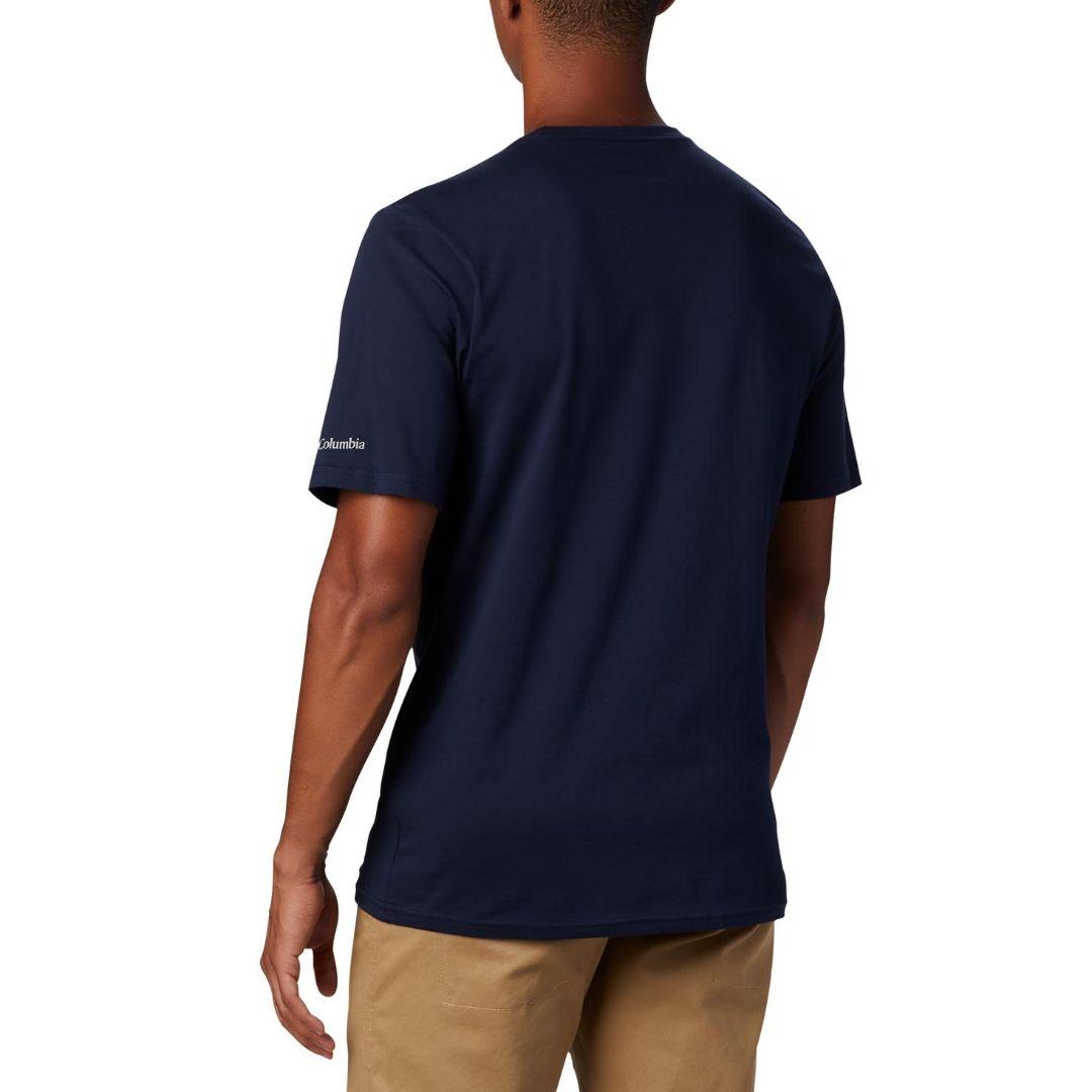 Columbia Men Blue CSC Basic Logo Short Sleeve