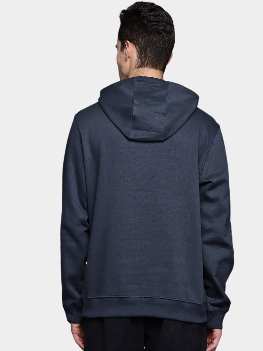 A Men Wearing Columbia Men Blue CSC Basic Logo II Hoodie