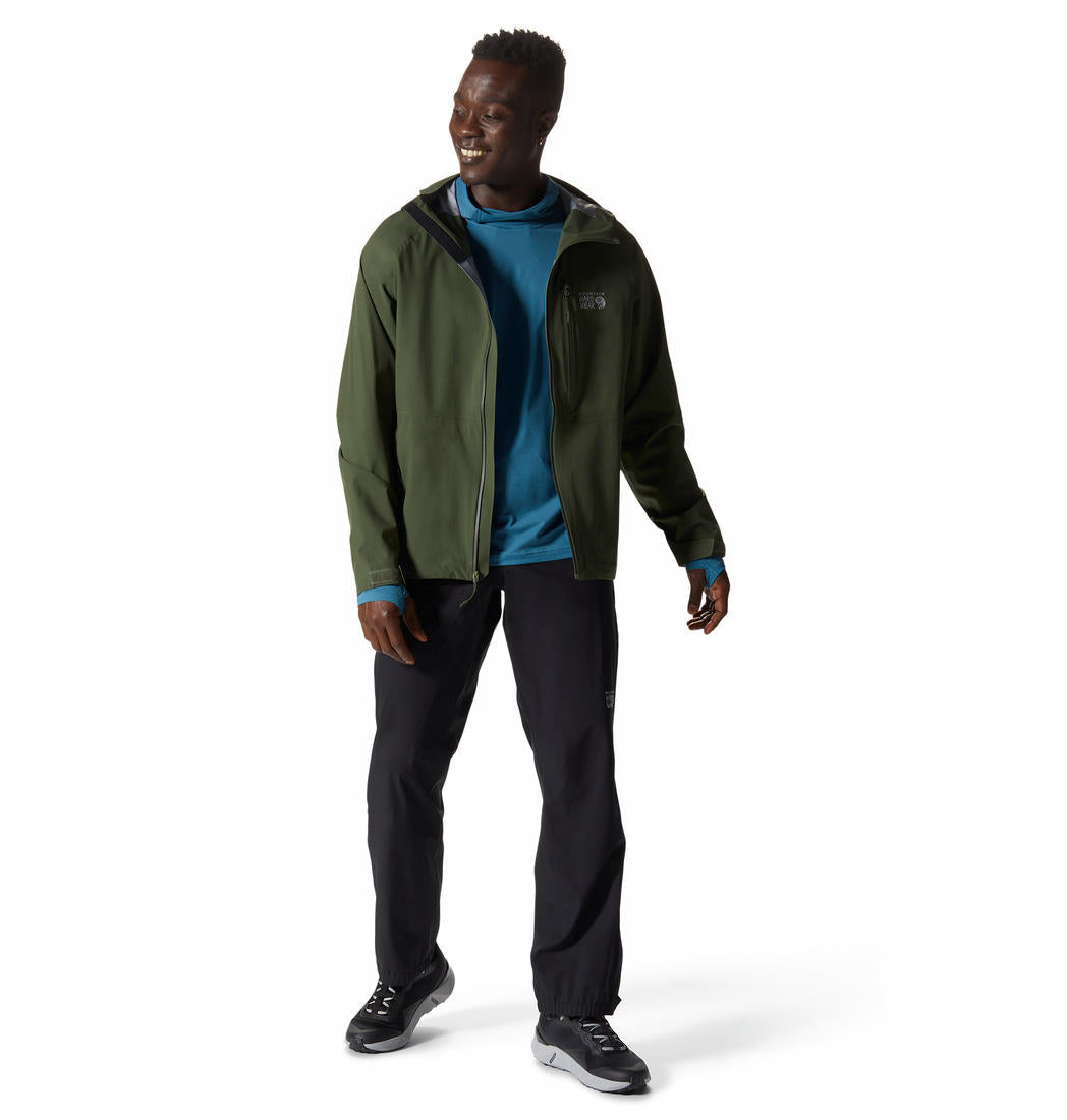 MHW Men Black Stretch Ozonic Pant