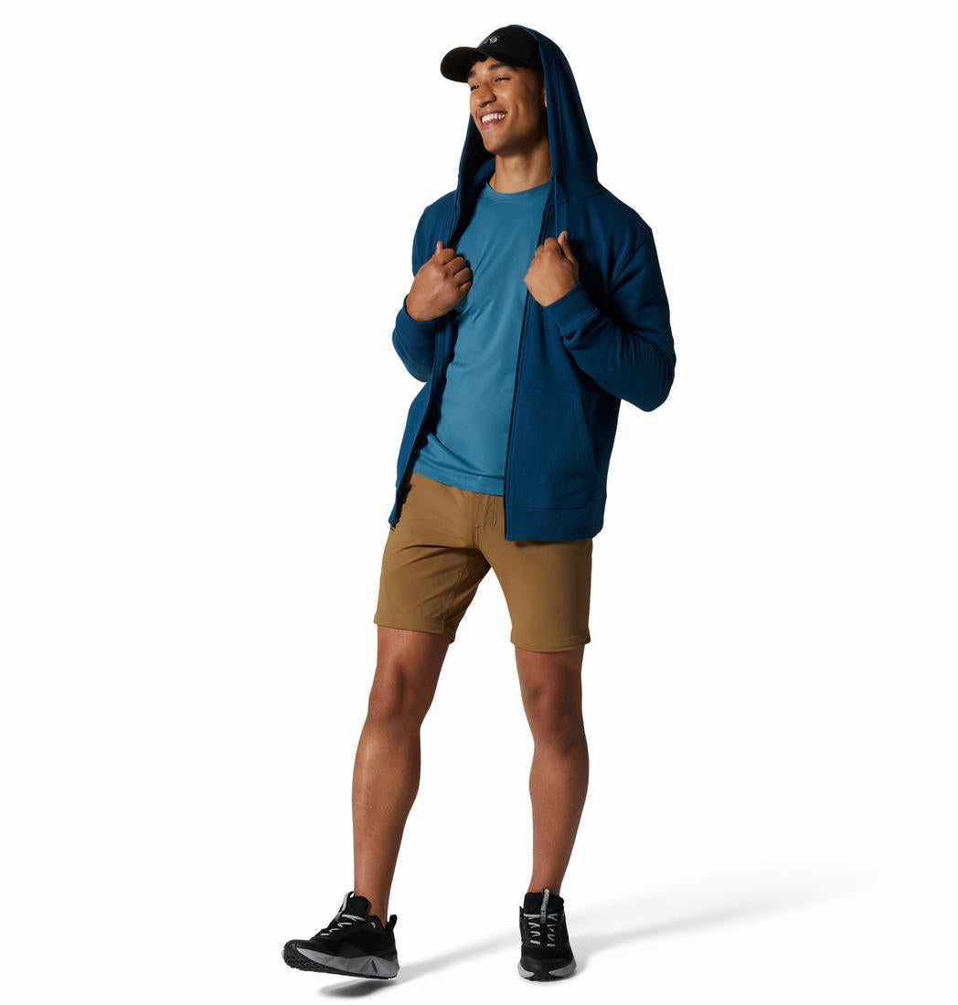 Mountain Hardwear Men Brown UPF 50 Basin Trek Pant (Sun Protection)