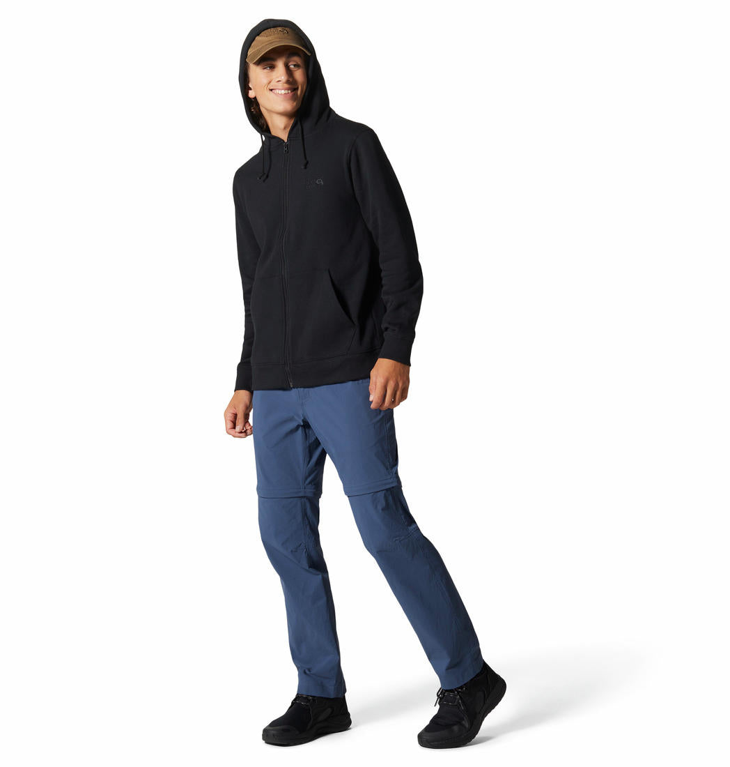 Mountain Hardwear Men Blue UPF 50 Basin Trek Pant (Sun Protection)