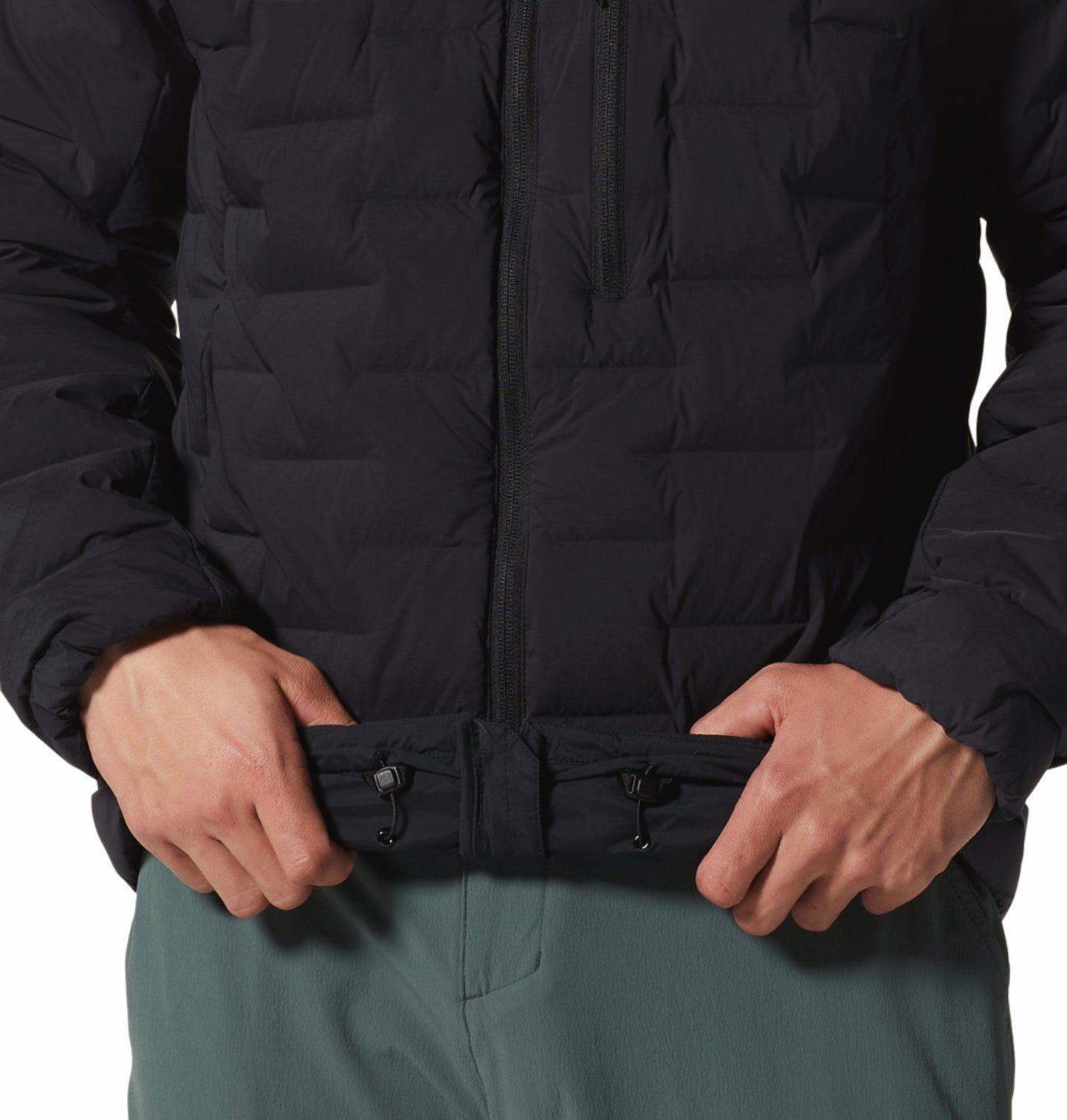 Mountain Hardwear Men Black Stretchdown Down Jacket