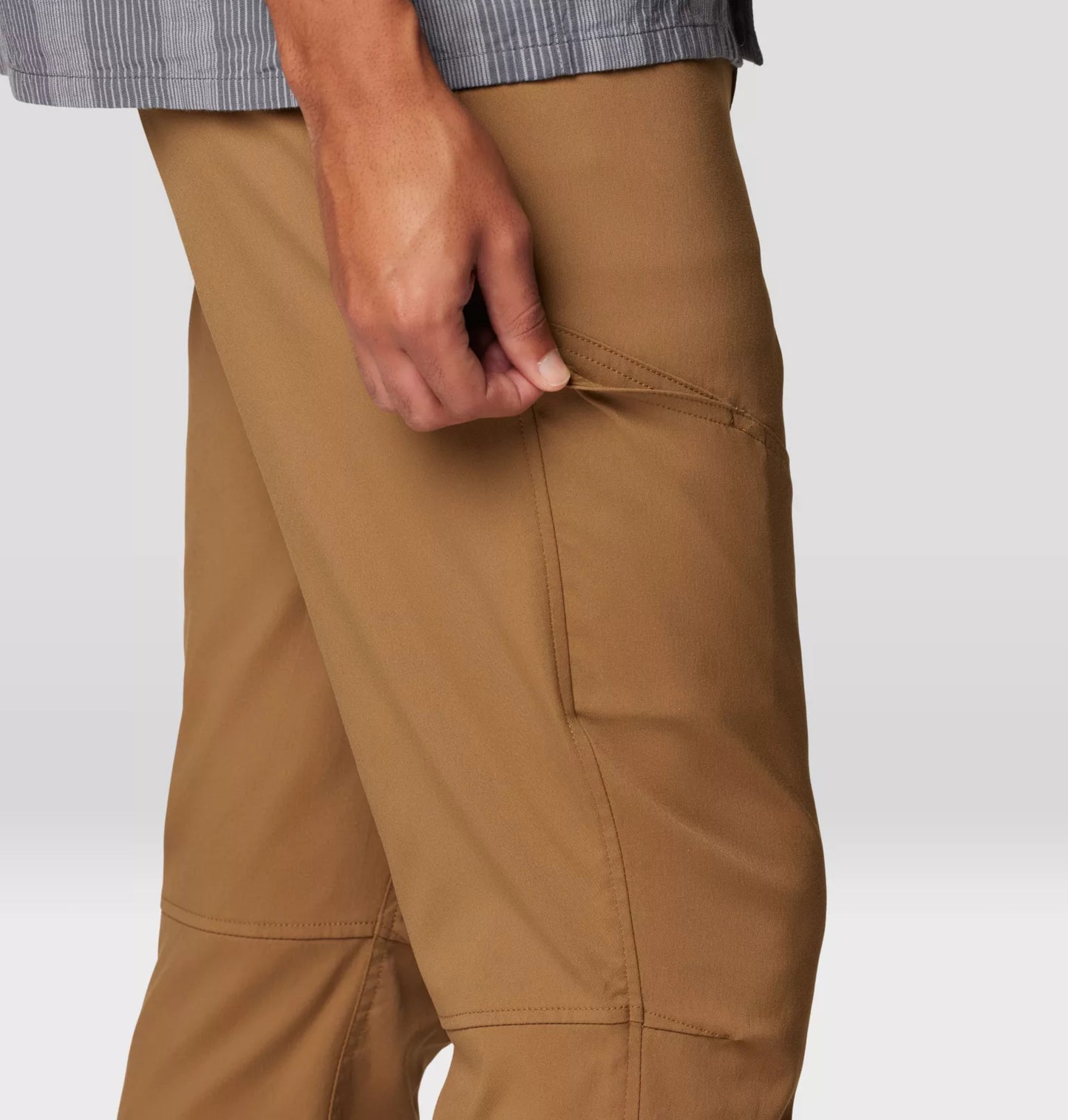 Mountain Hardwear Men Brown Active Pant