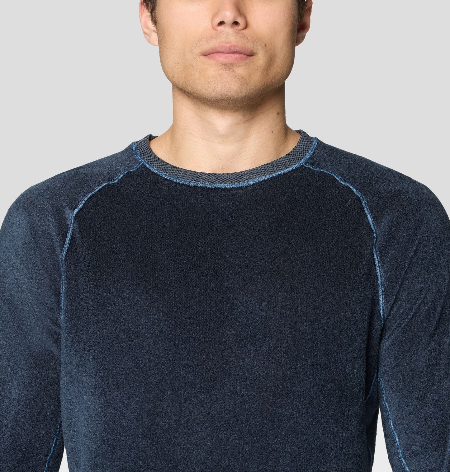 Mountain Hardwear Men Blue AirMesh Tshirt