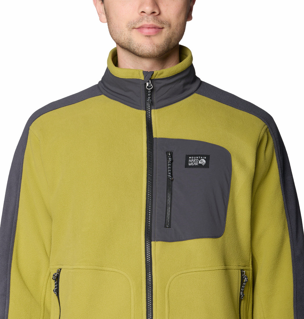 Mountain Hardwear Men Green Après Pro Fleece Jacket