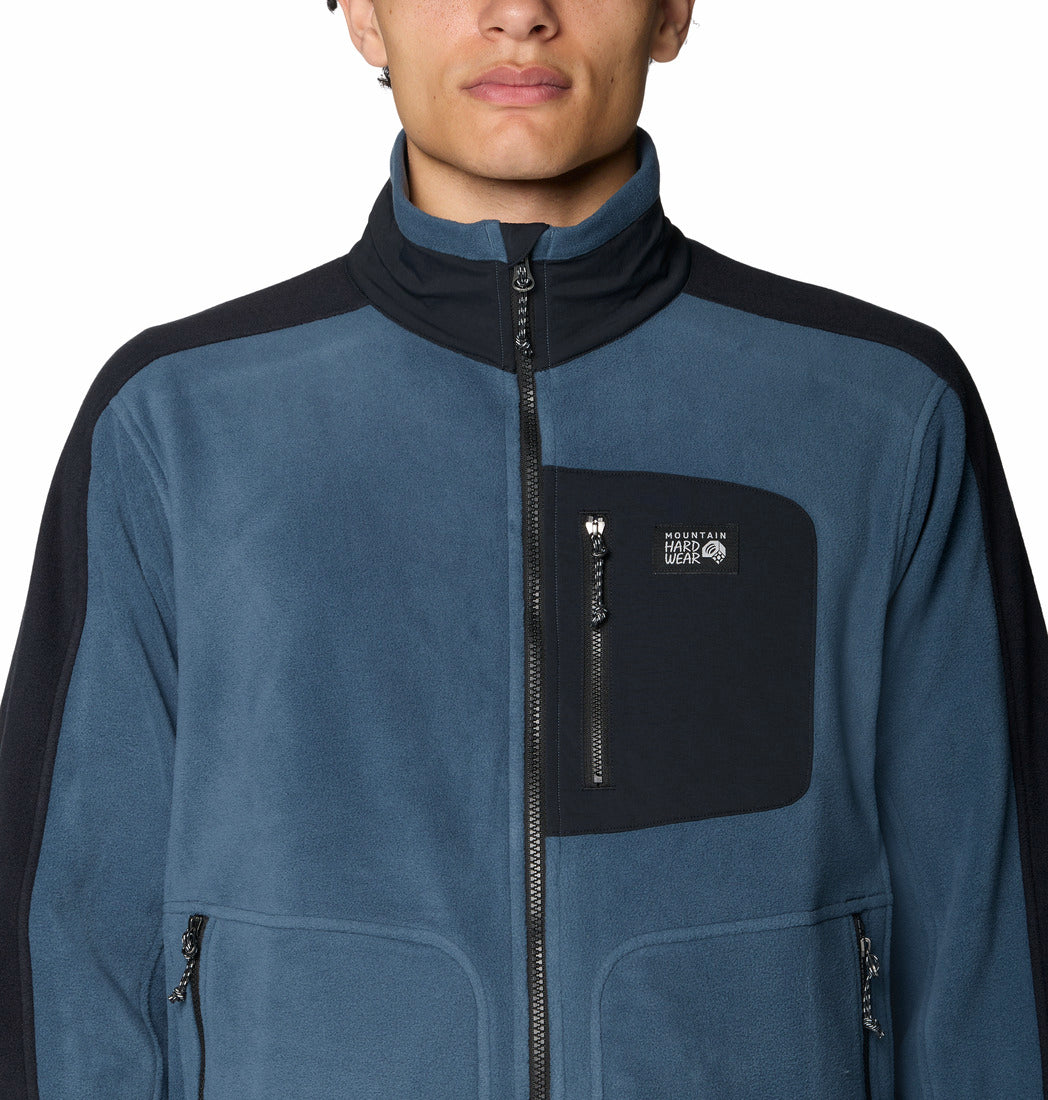 Mountain Hardwear Men Blue Après Pro Fleece Jacket