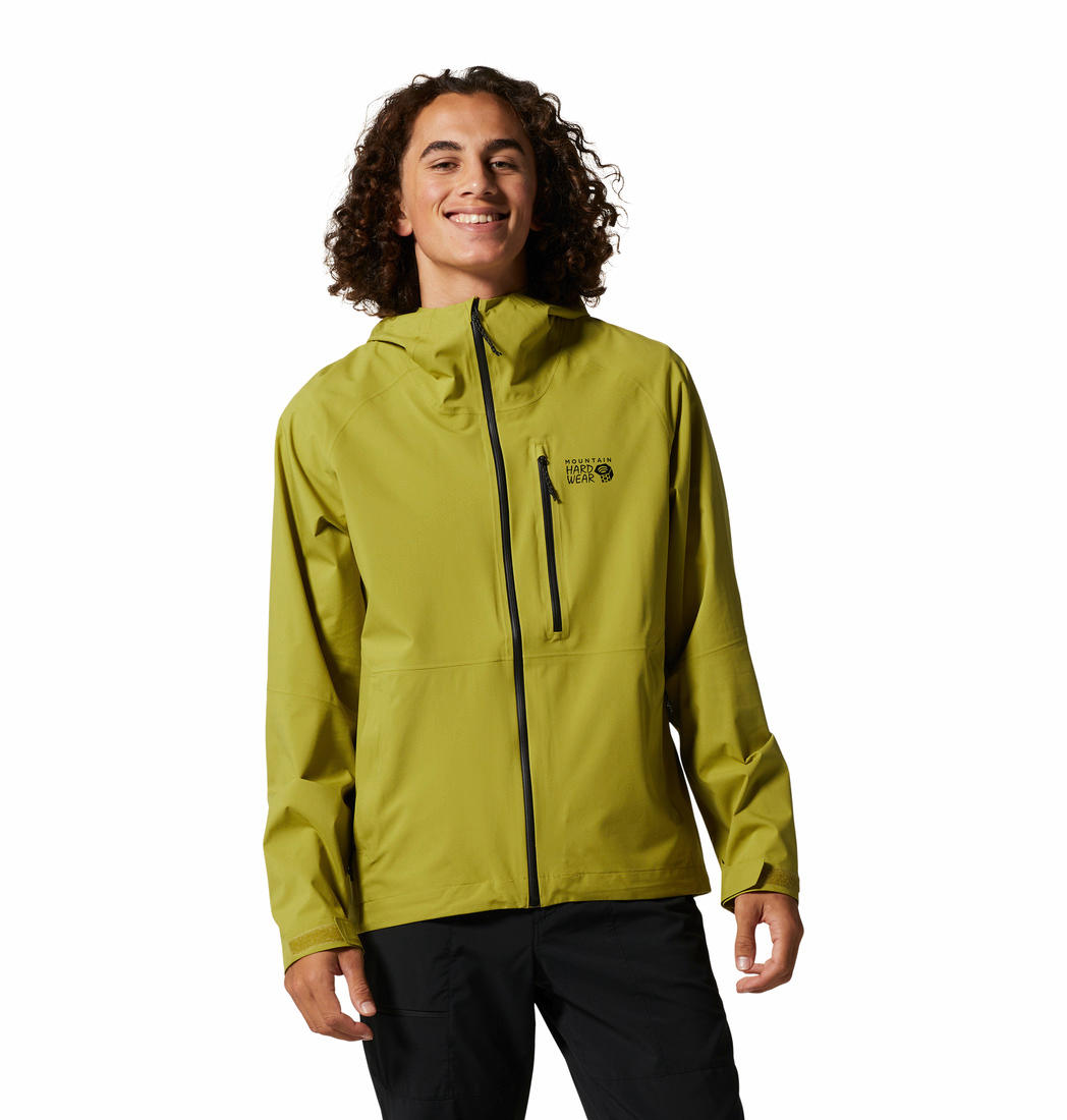 MHW Men Yellow Stretch Ozonic Jacket – Adventuras India