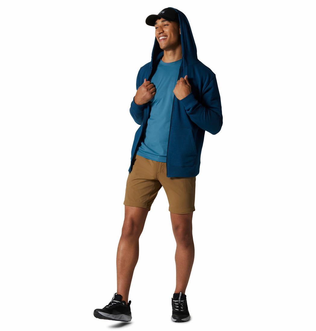Mountain Hardwear Men Brown UPF 50 Basin Trek Convertible Pant (Sun Protection)