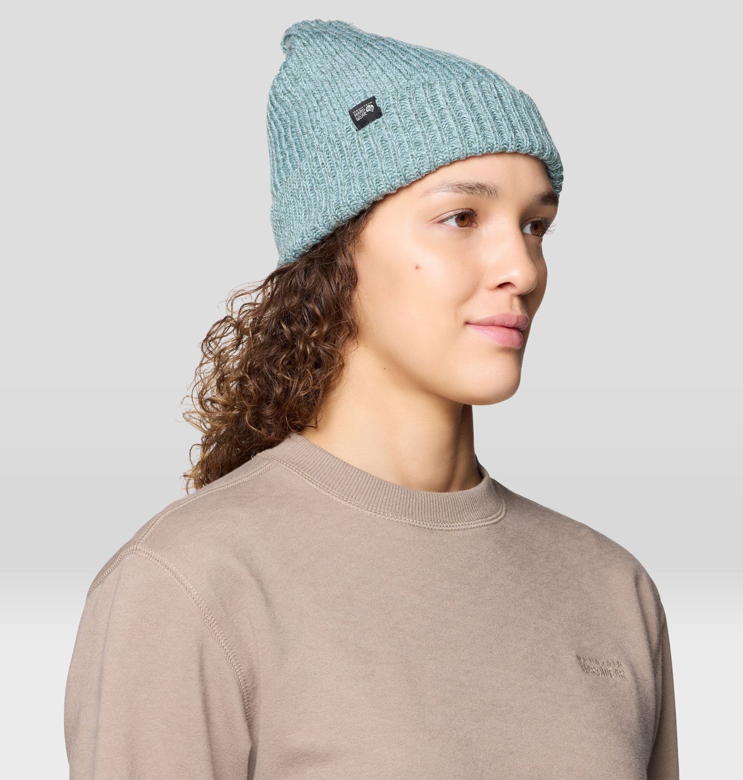 Mountain Hardwear Unisex Blue Lone Pine Beanie