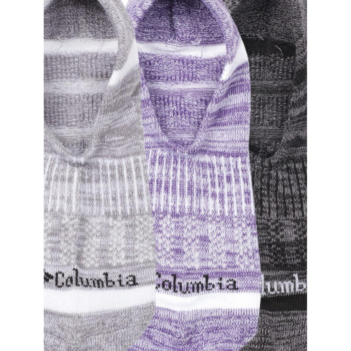 Columbia Women Multi SPACE DYE ECLIPSE LINER (3 Pair) (Non Returnable)