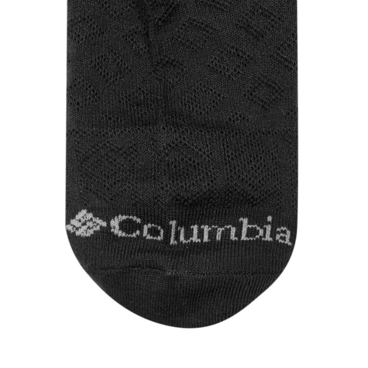 Columbia Women Black FASHION NO-SHOW PATTERN MESH (6 Pair) (Non Returnable)