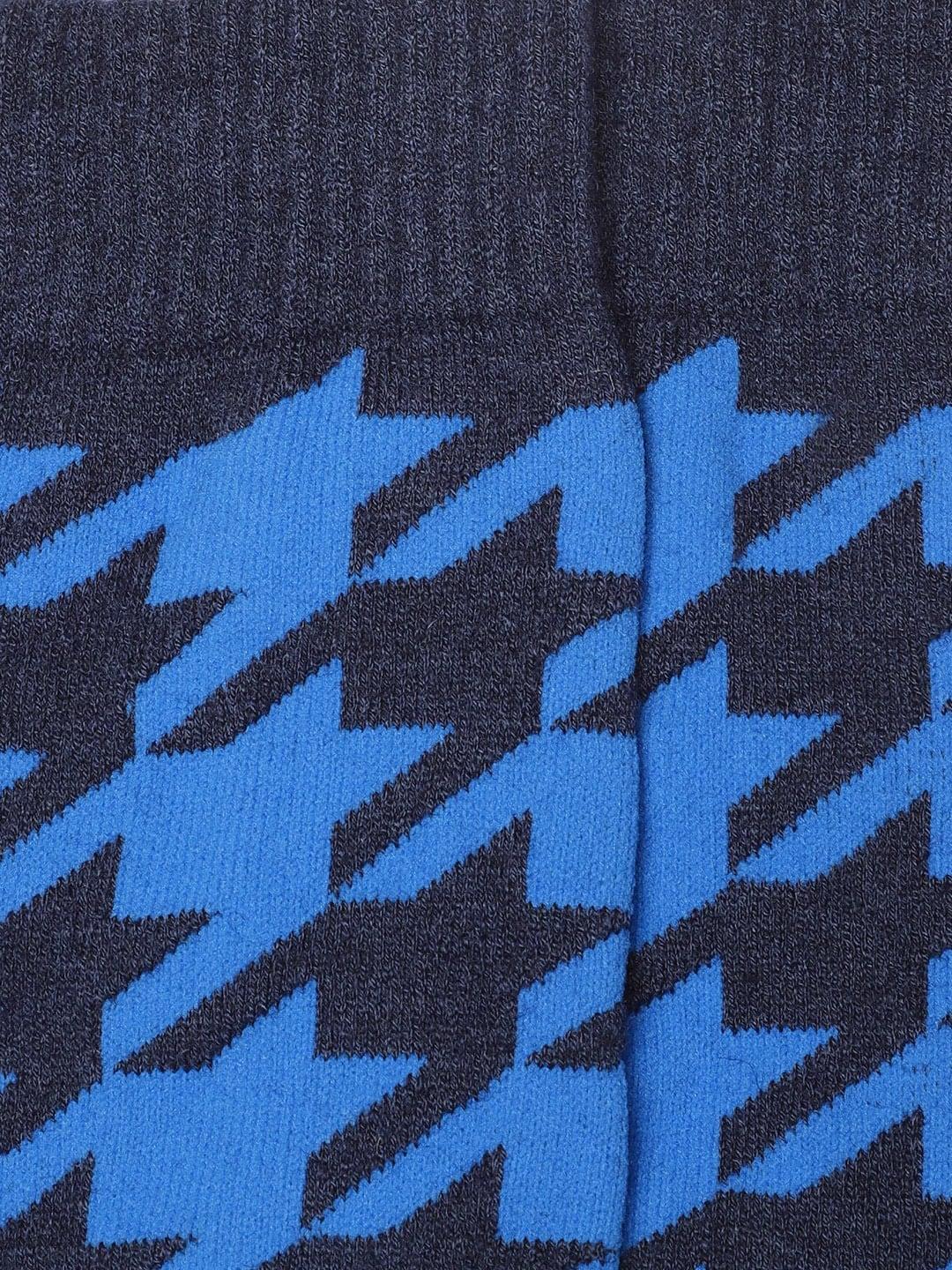 Columbia Unisex Blue SOCKS UX 1P SNWBRD/MED-HNDSTH (1 Pair) (Non Returnable)