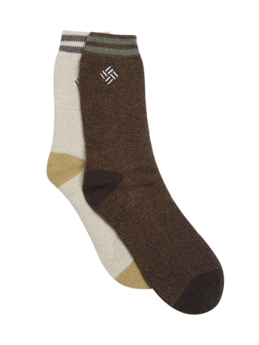 Columbia Men Brown Midweight Thermal Basic (2 Pair) (Non Returnable)