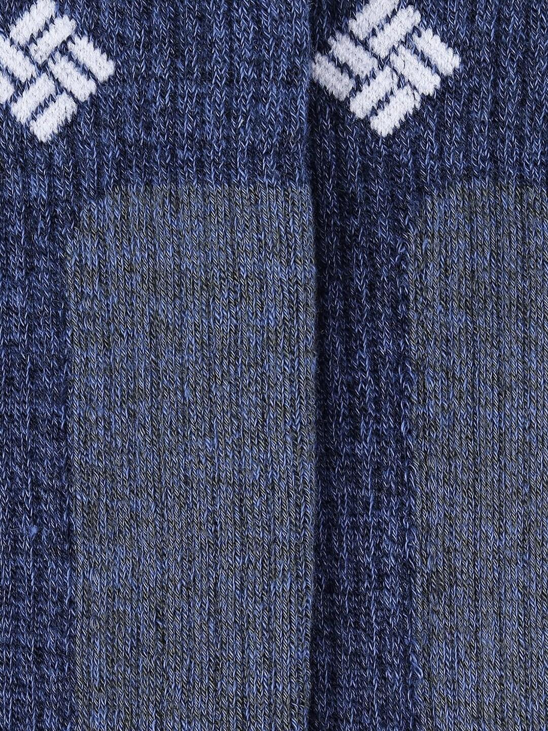 Columbia Unisex Blue SOCKS UX 1P HK-LTCROPCREW (1 Pair) (Non Returnable)