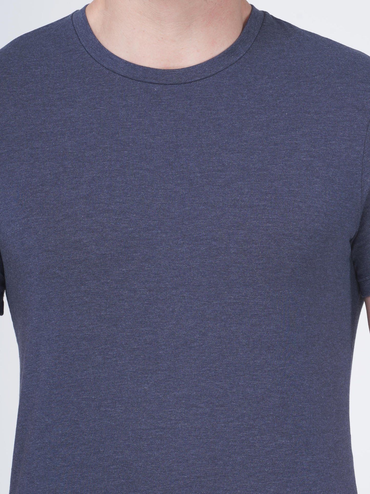 Columbia Men Black Stretch Crew Neck Tees - Pack of 3