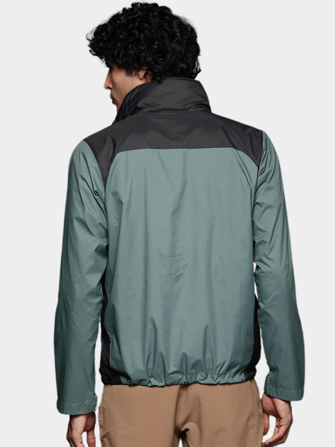 Columbia Men's Green Glennaker Lake Waterproof Rain Jacket