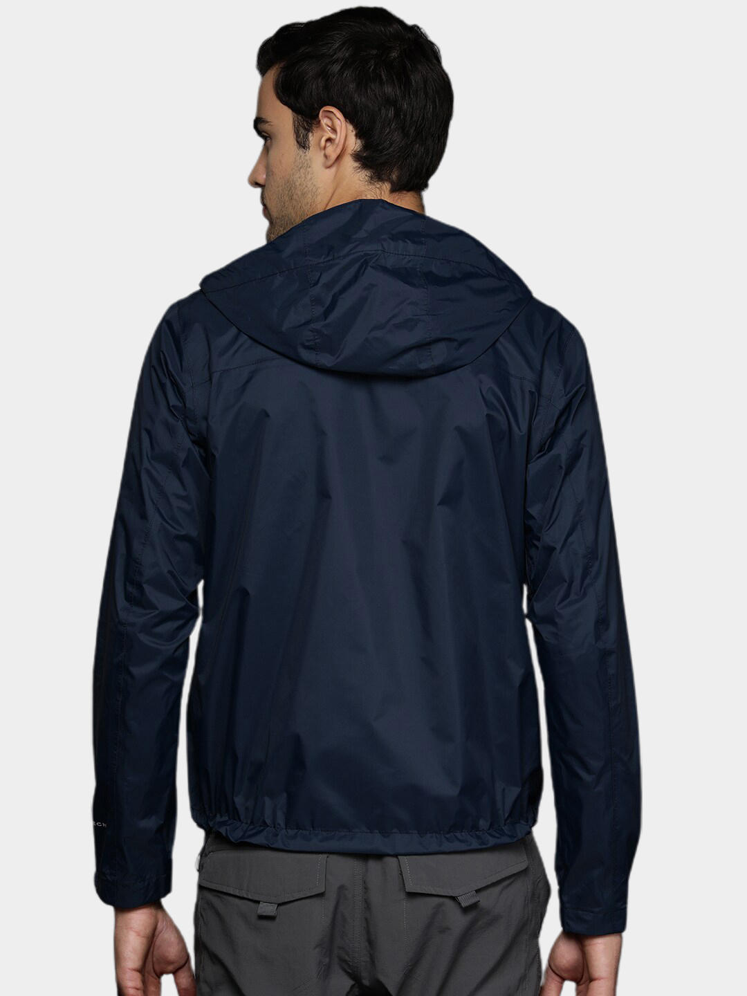 Columbia Men’s Navy Blue Omni-Tech Evapouration Waterproof Rain Jacket
