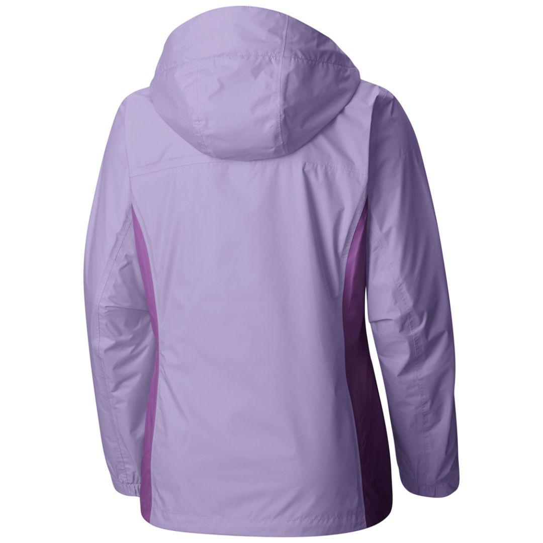 Columbia Women Purple Arcadia II Jacket Waterproof