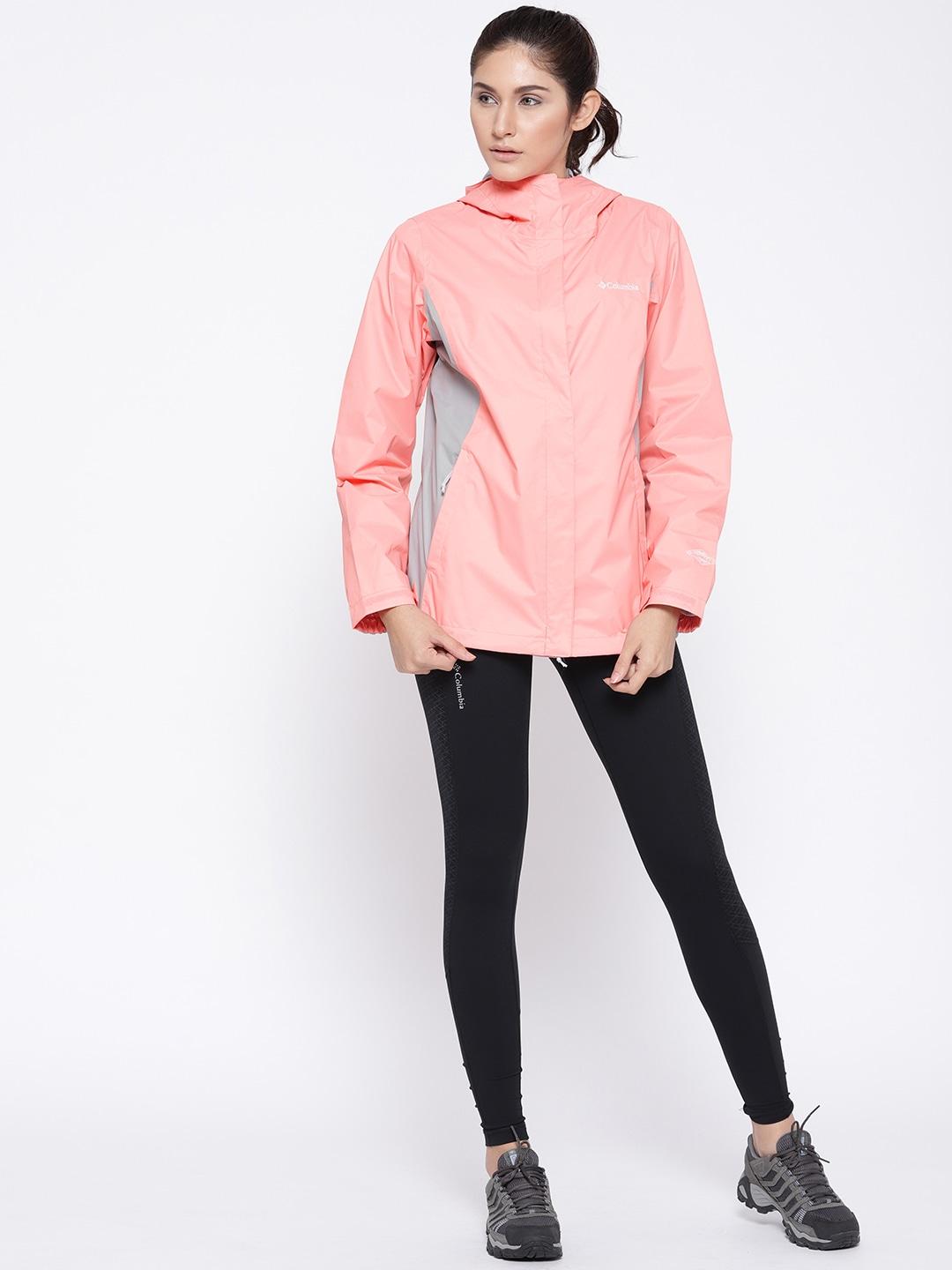 Columbia Women’s Orange Arcadia II Waterproof Jacket