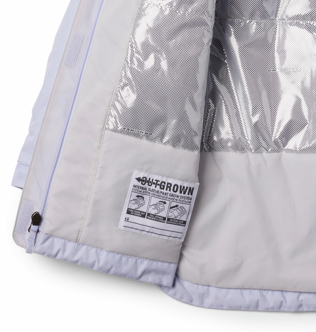 Columbia Kids Girls Purple Suttle Mountain II Long Insulated Jkt