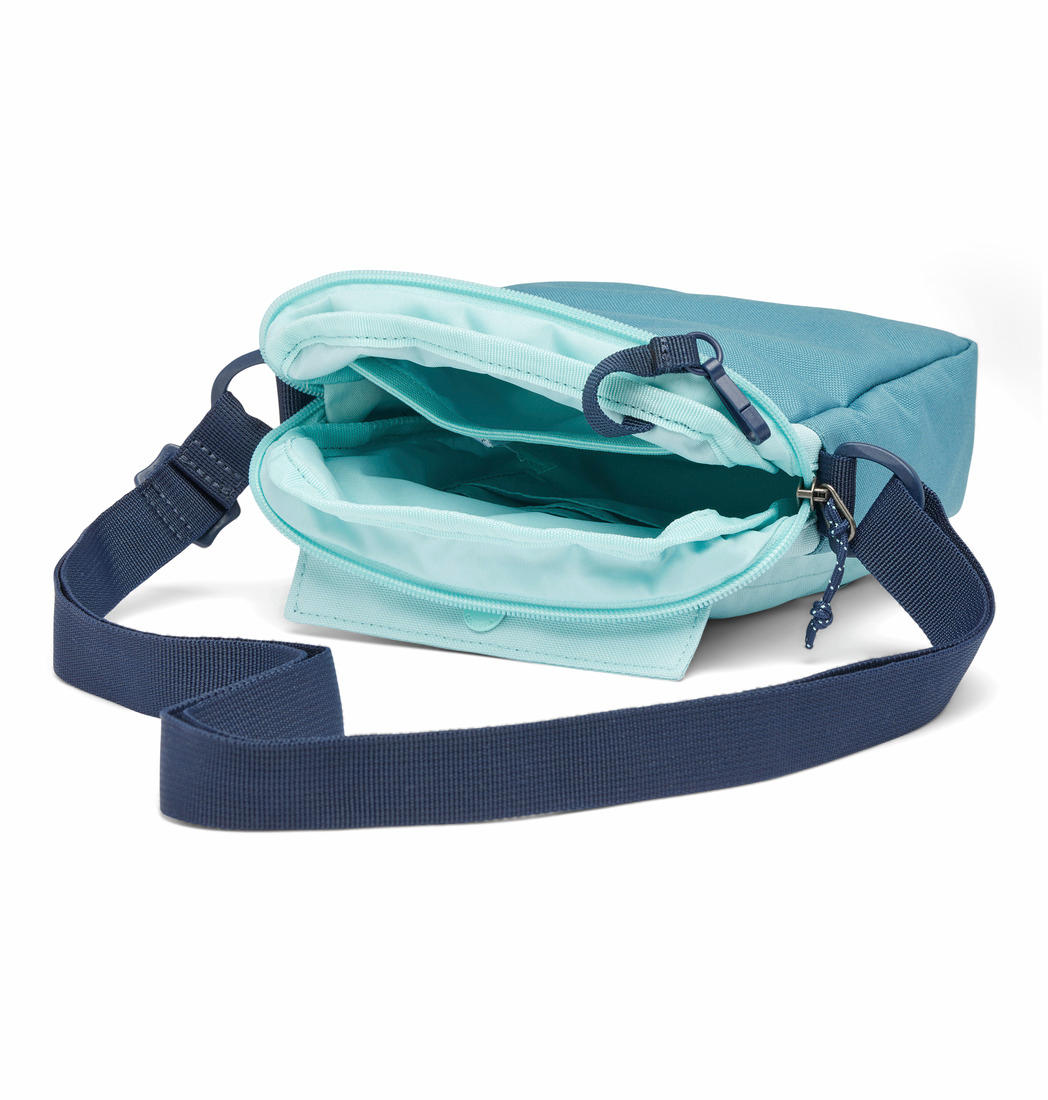 Columbia Unisex Blue Zigzag Side Bag