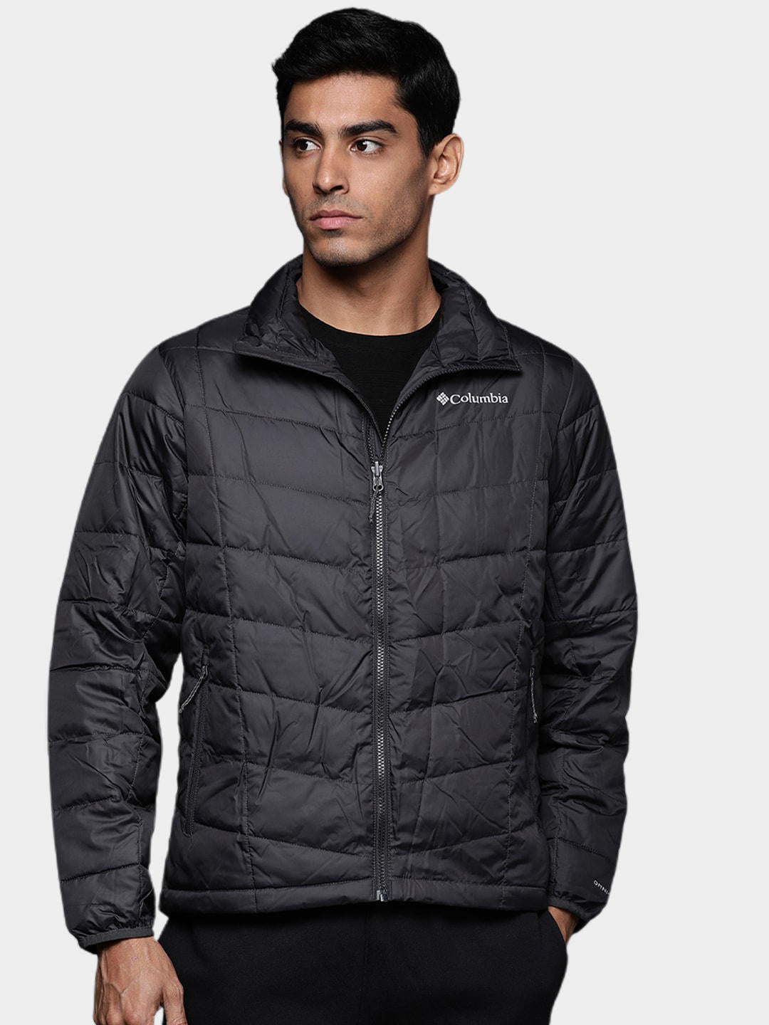 A Men Wearing Columbia Men Green Whirlibird IV Interchange Jacket