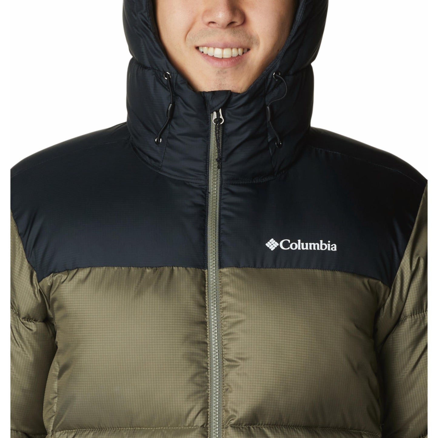 Columbia Men Green Omni-Shield Puffect II Hooded Down Jacket