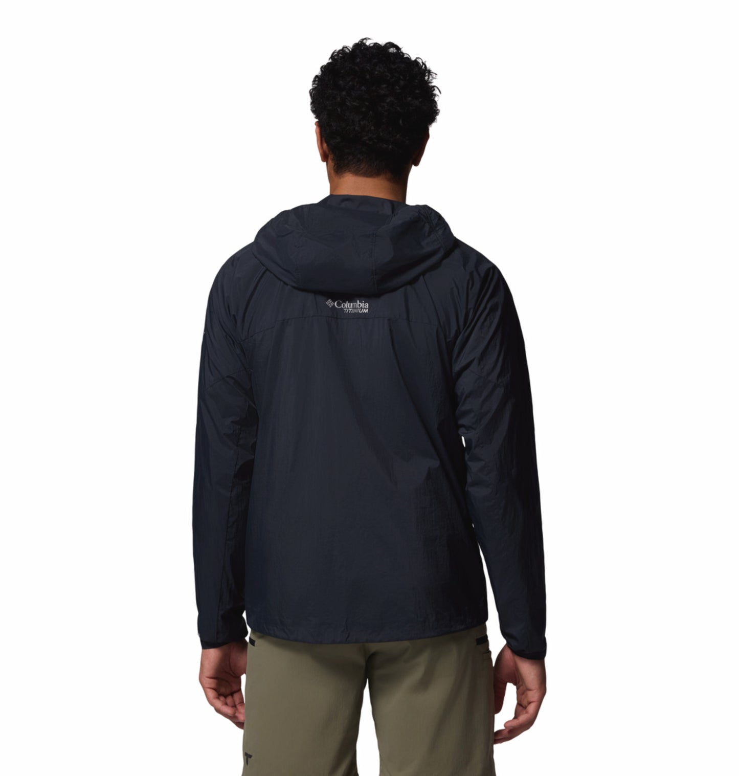 Columbia Men's Black Omni-Shade Khyex Pro Windbreaker Jacket