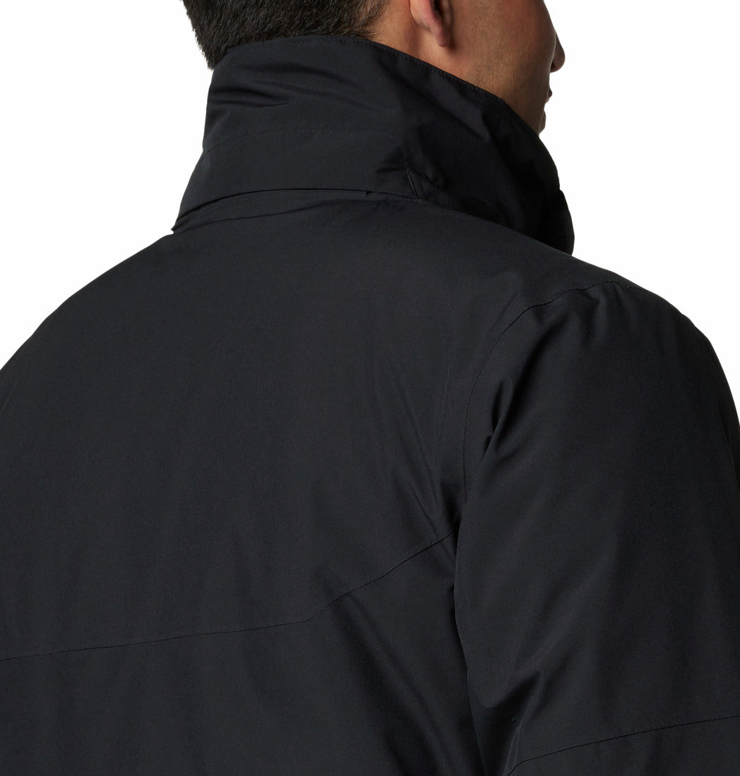 Columbia Men Black Omni-Heat Infinity Cascade Peak Interchangeable Jacket