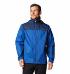 Columbia Men Blue Glennaker Lake II Rain Jacket