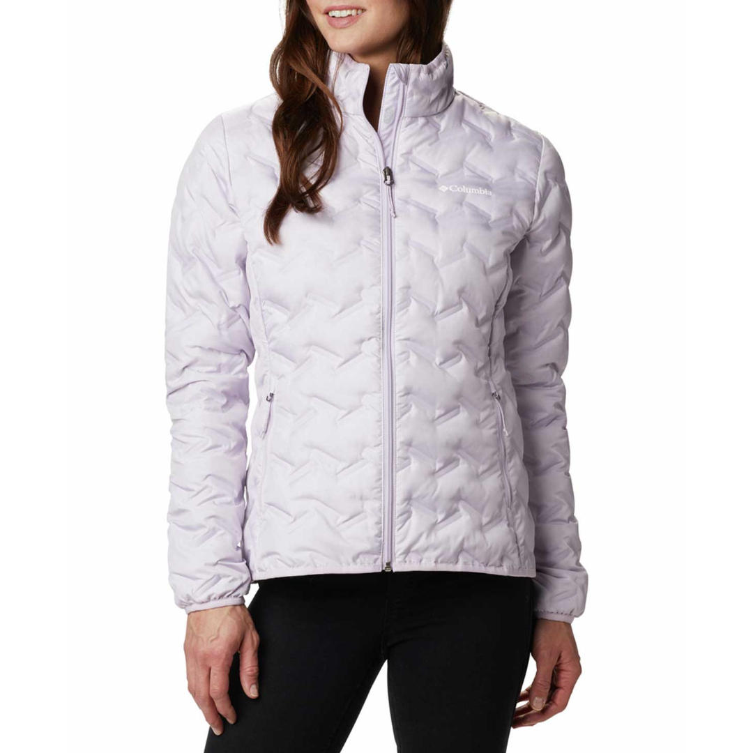 Columbia Women Purple Omni-Heat Reflective Delta Ridge Down Jacket