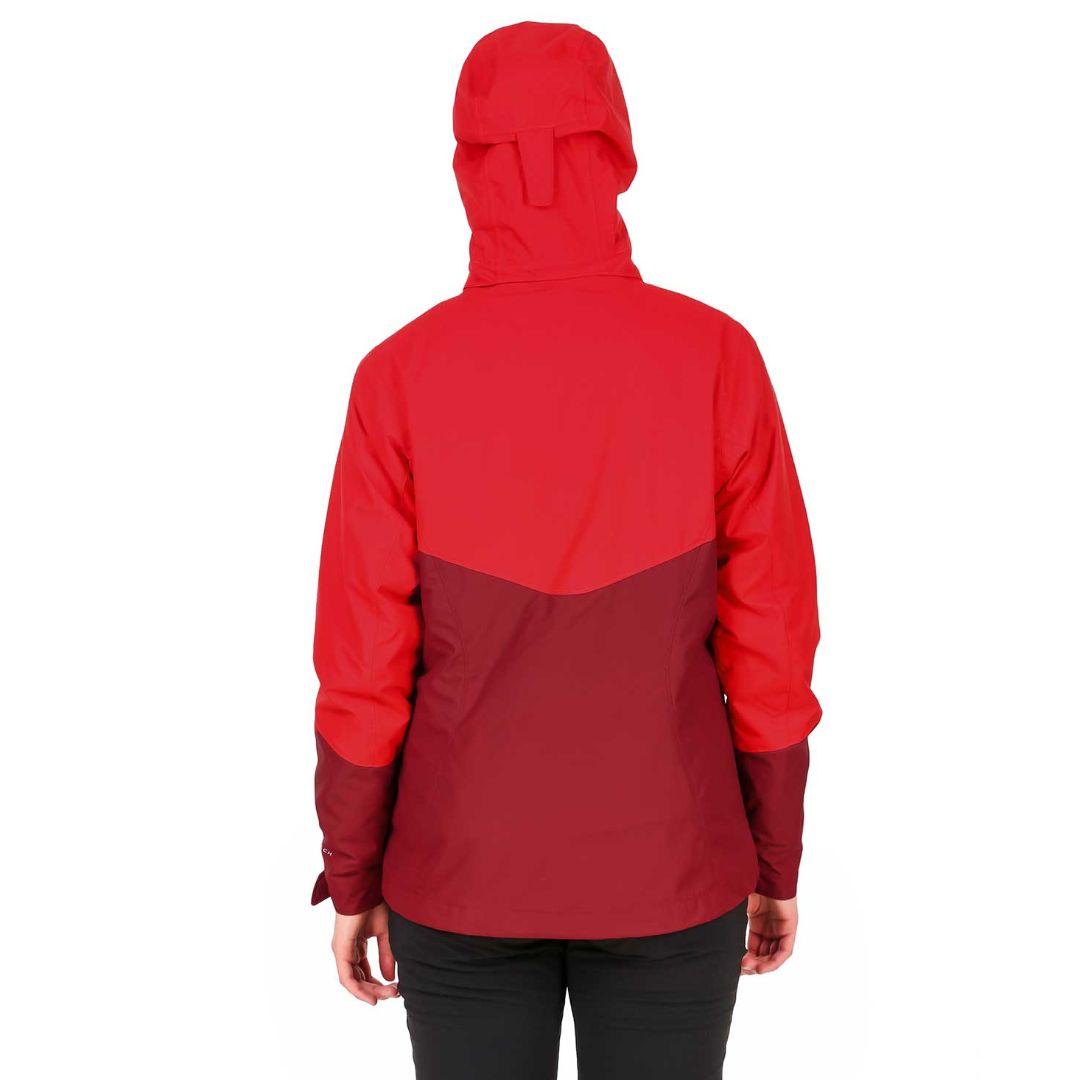 Columbia Women Red Bugaboo II Fleece Interchange Jacket