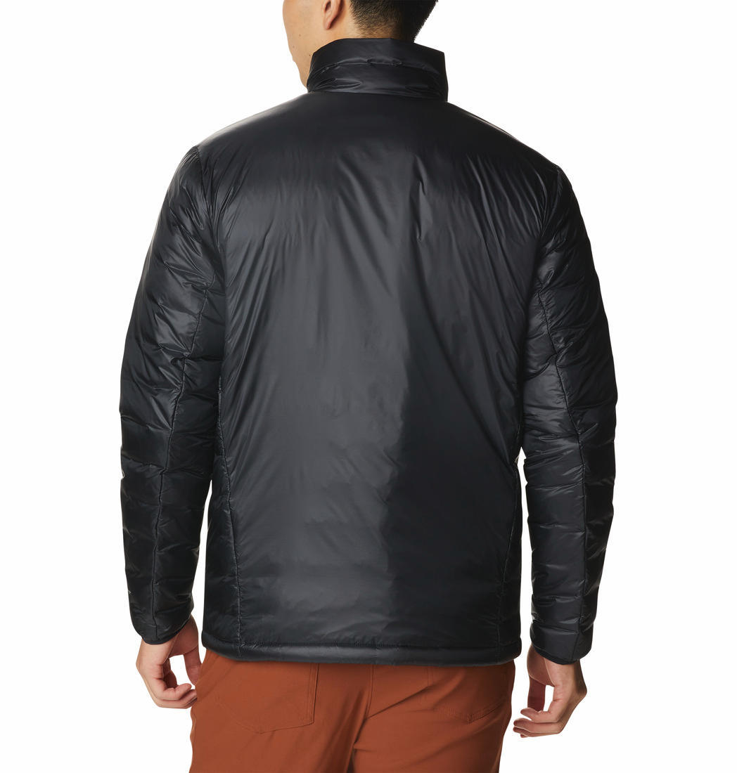Columbia Men Black Infinity Summit Double Wall Down Jacket