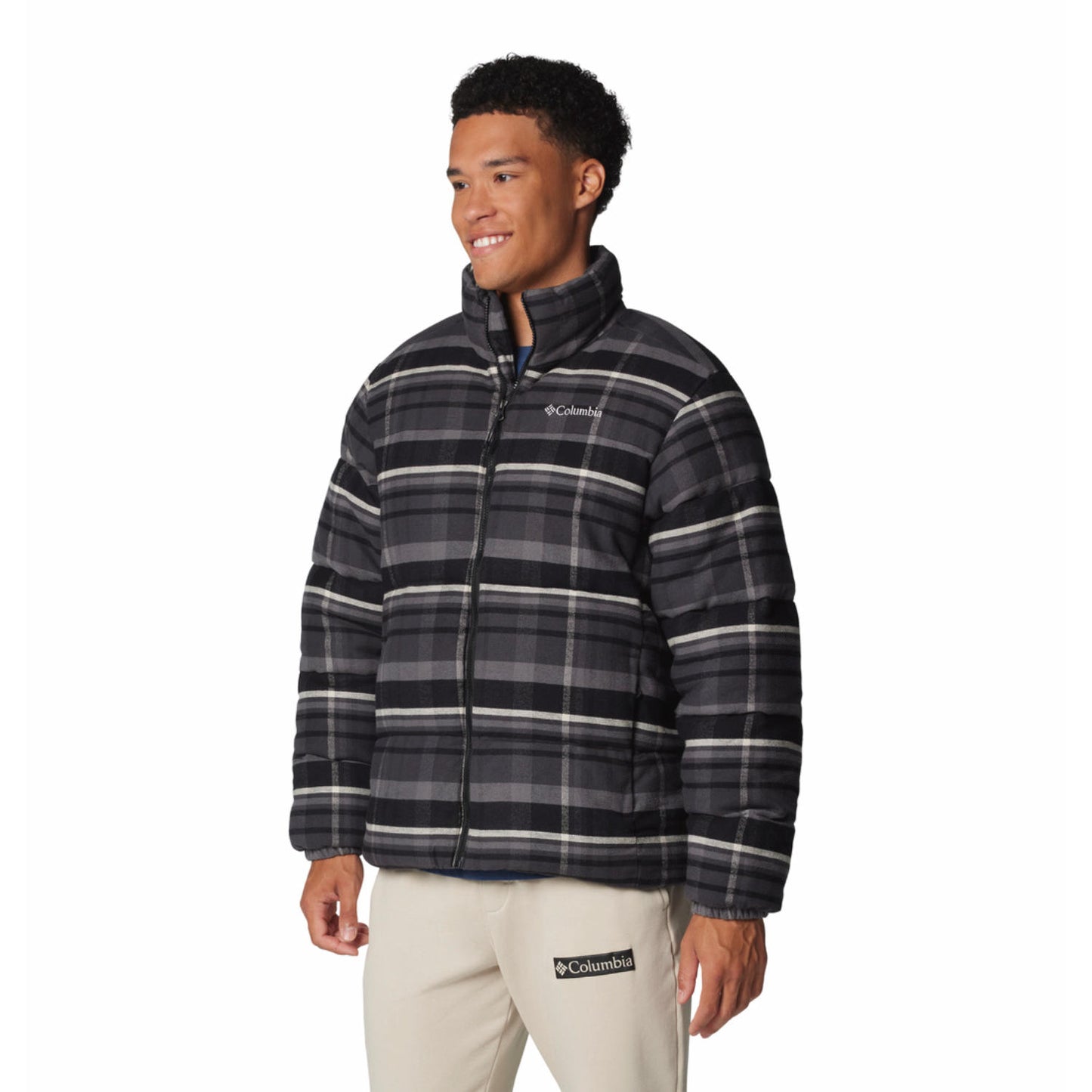 Columbia Men Black Puffect Novelty Down Jacket