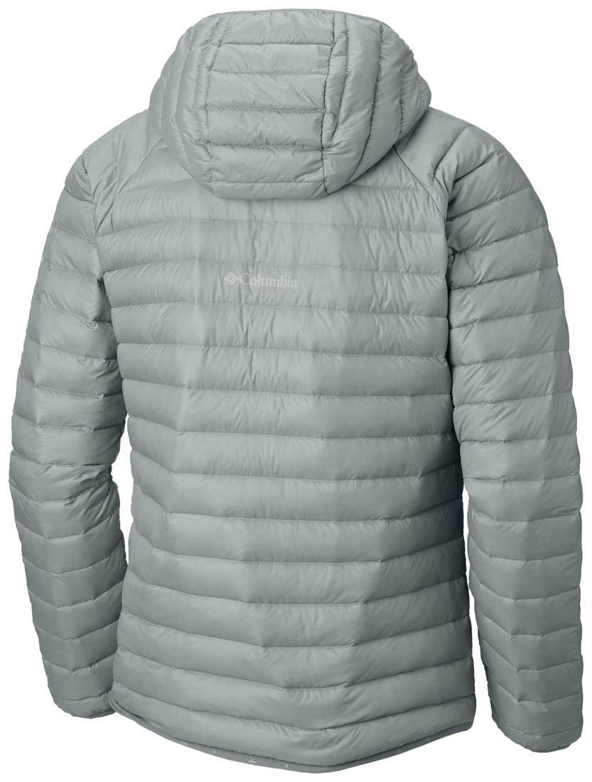 Columbia Men Green Alpha Trail Down Hooded Jacket