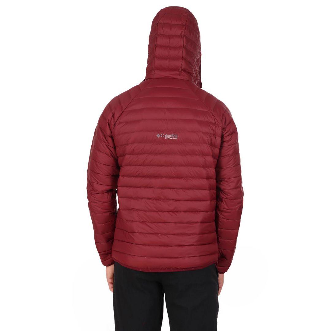 Columbia Men Red Omni-Heat 3D Alpha Trail Down Jacket