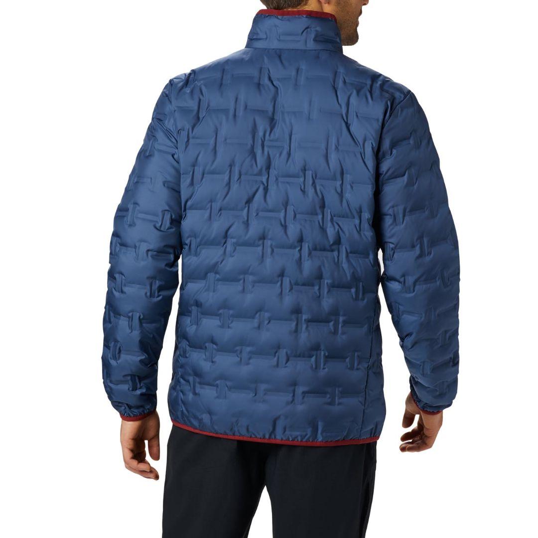 Columbia Men Blue Omni-Heat Reflective Delta Ridge Down Jacket
