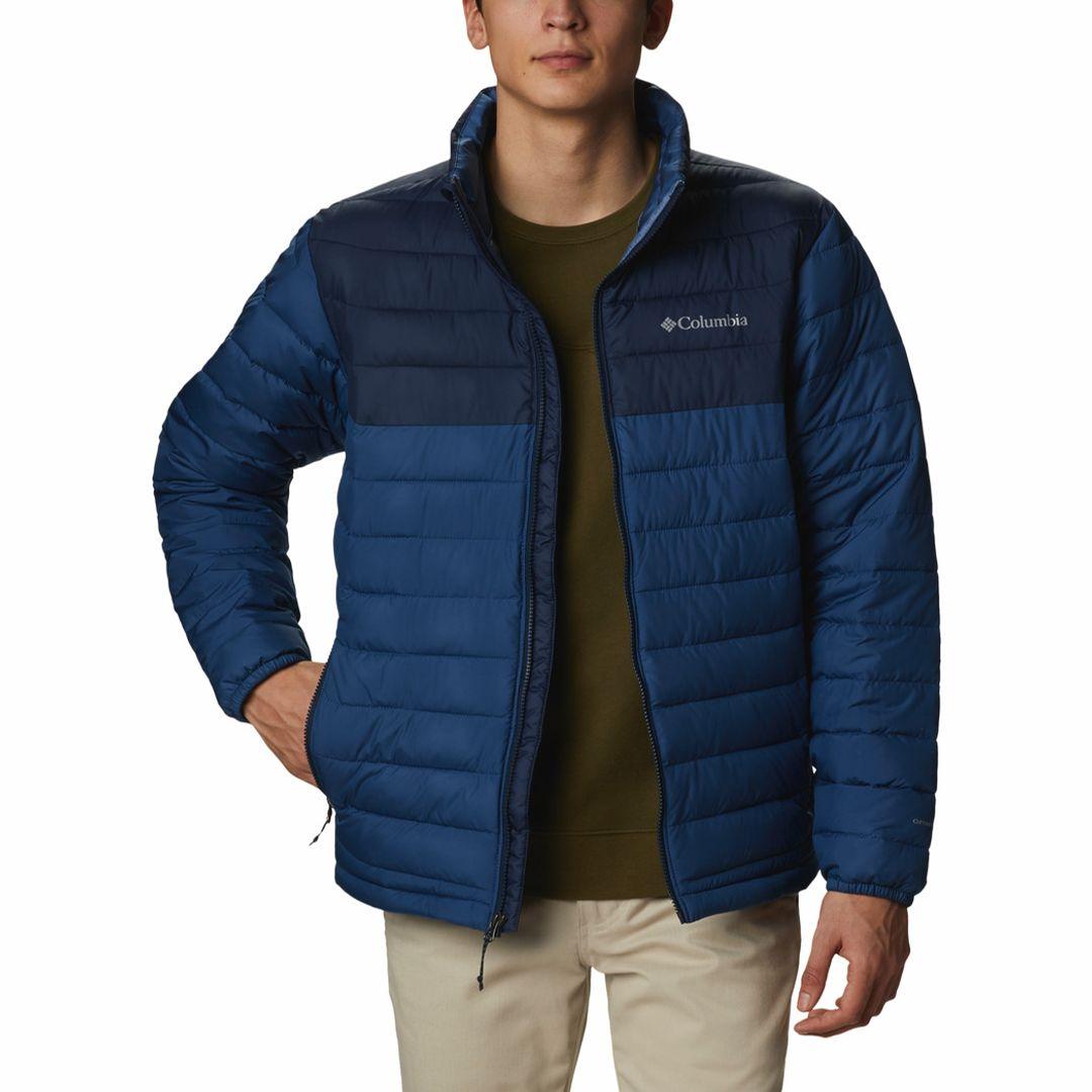 Columbia Men Blue Powder Lite Jacket