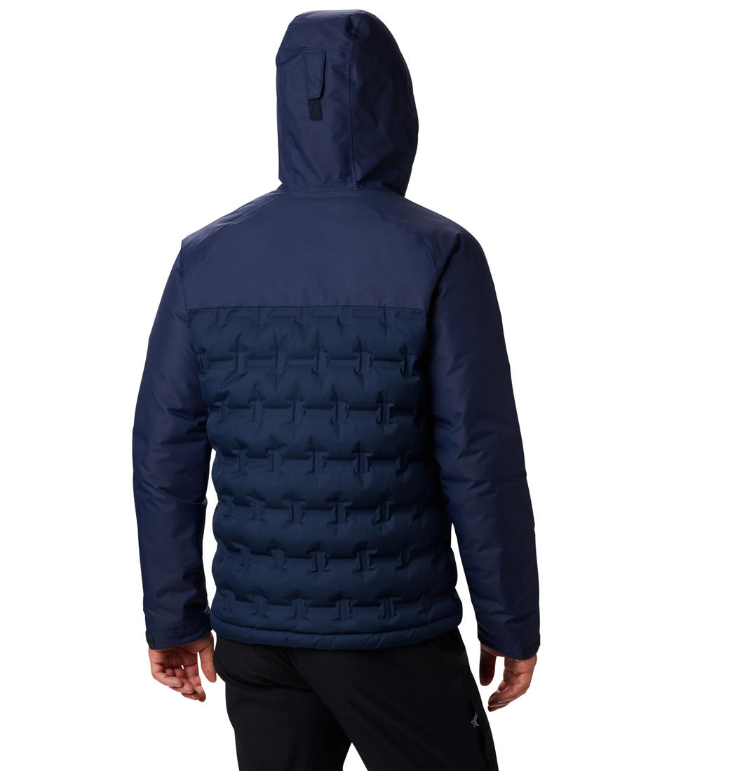 Columbia Men Blue Grand Trek Down Jacket