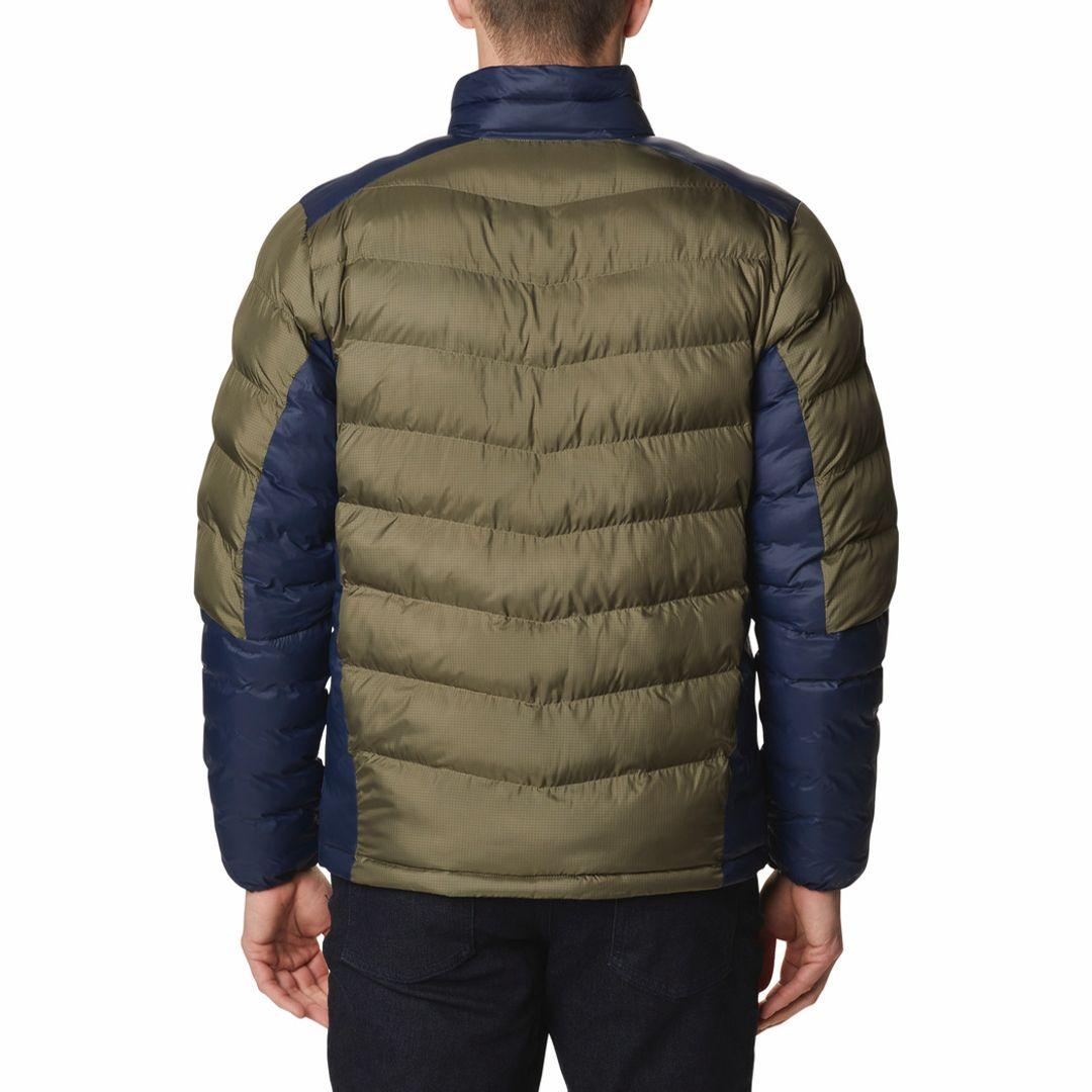 Columbia Men Green Omni-Heat Inifnity Labyrinth Loop Down Jacket